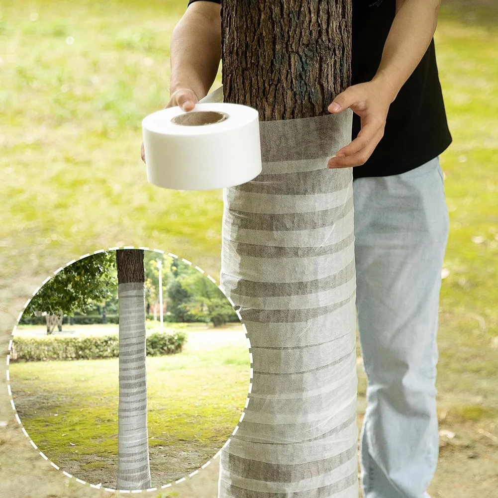 

330Ft Bandage Tree Wrap Lightweight Breathable Tree Protector Wraps For Fruit Trees Shrub Landscape Trees