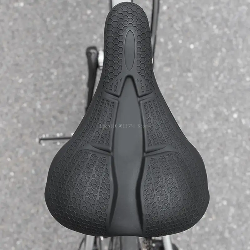 Black Cover with Soft Fill for Daily Cycling and Local Road Bike Mat