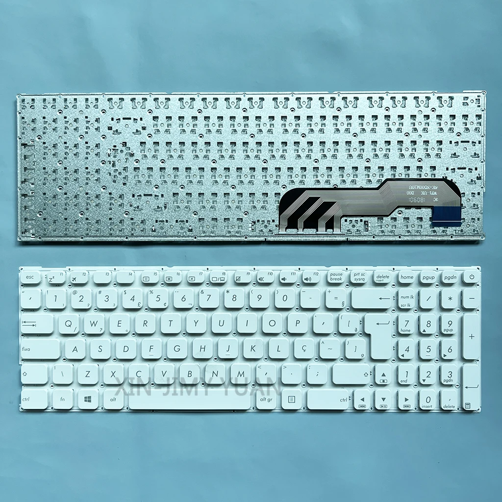 

X541 Бразильская/США/Горванная клавиатура для Asus X541n X541na X541U X541UA X541UV X541S X541SA X541UJ R541 R541U X541L X541LA Белый