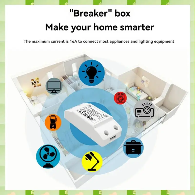 2025 16A بلوتوث مفتاح ذكي مع 3 مجموعة لوحة التحكم عن بعد الصناعية الصف التبديل تويا المنزل الذكي التتابع قواطع ، 16A الأزرق #4