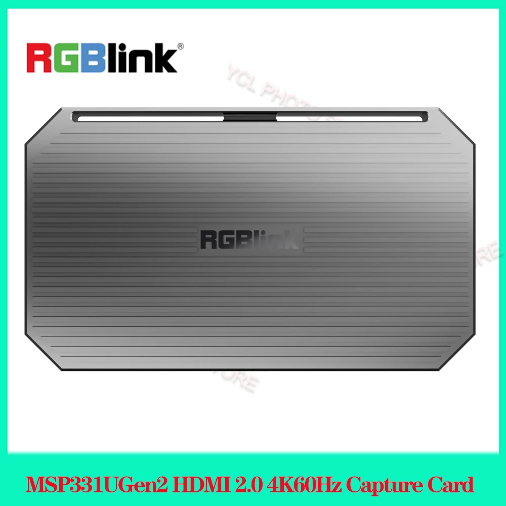 

RGBlink MSP331U Gen2 2.0 4K60Hz Capture Card For Windows MacOS Linux System