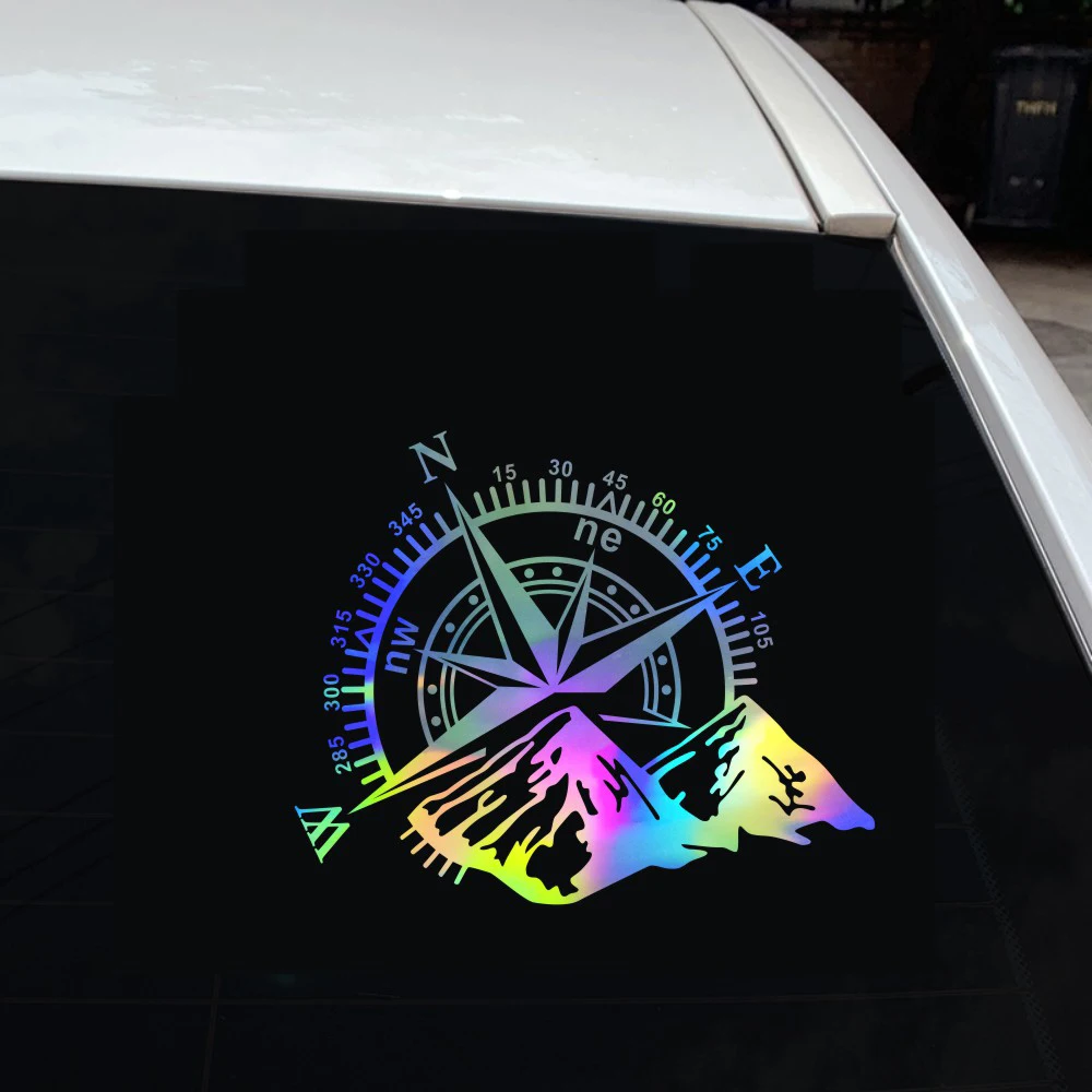 

SUV Car Sticker Decoration Exterior Graphics Pickup Vinyl Waterproof Accessories Bonnet Compass pattern Decal Hood