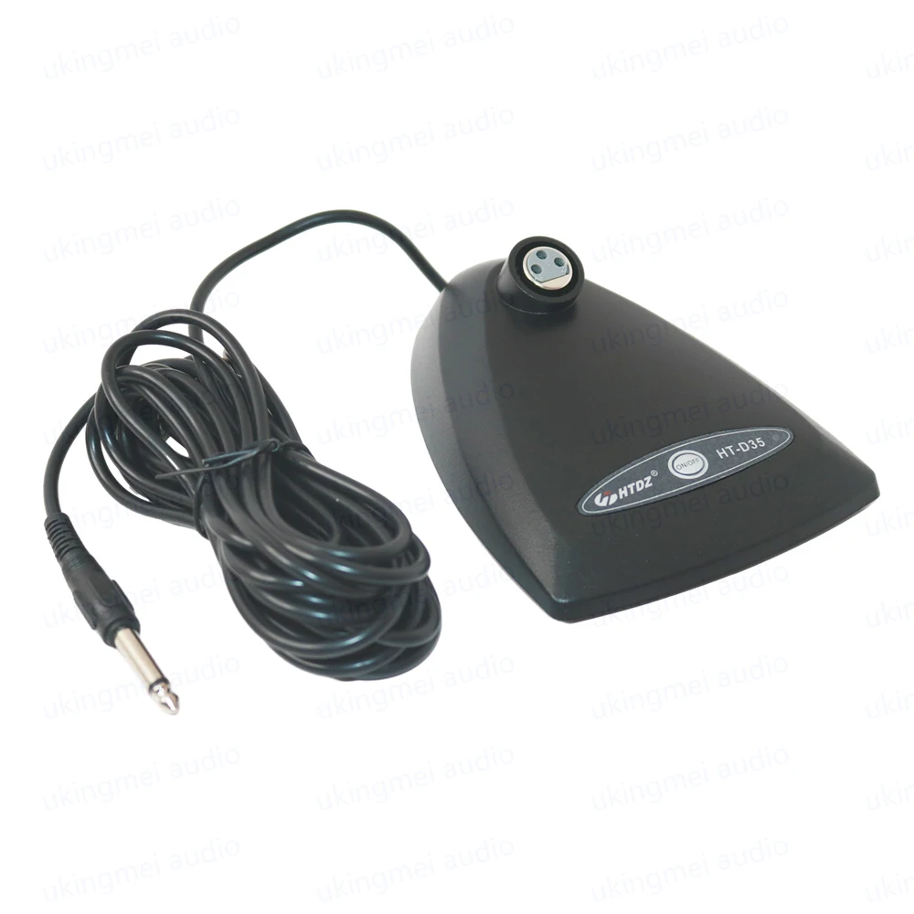 Gooseneck Meetting Microphone Desktop Conference Microphone Hypercardioid Condenser Microphone for Speech Broadcast Notification