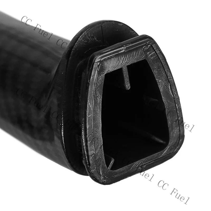 C+ Carbon Fiber Texture Handbrake Brake Handle Cover fit for BMW E90 E91 F30 E60 yp view 6