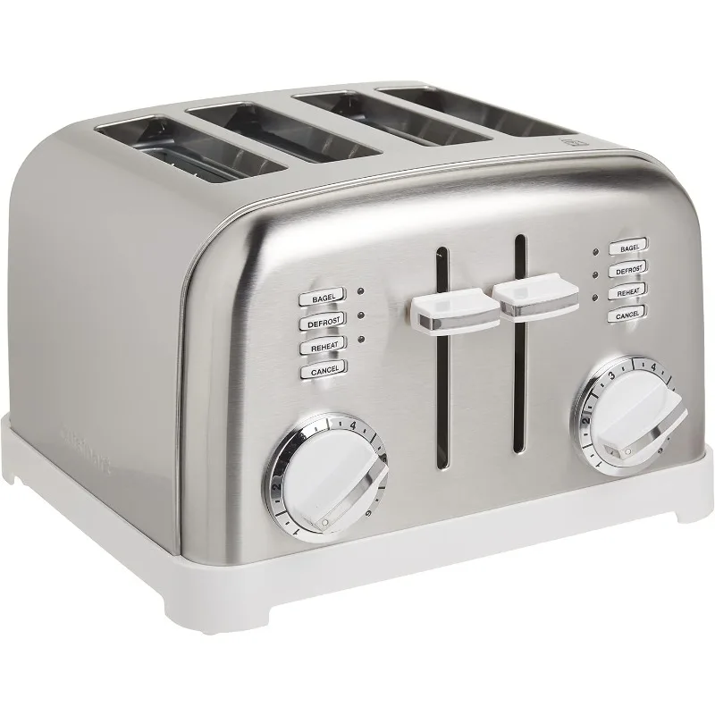 

Cuisinart CPT-180WP1 4-Slice Metal Classic Toaster, White/Stainless Steel