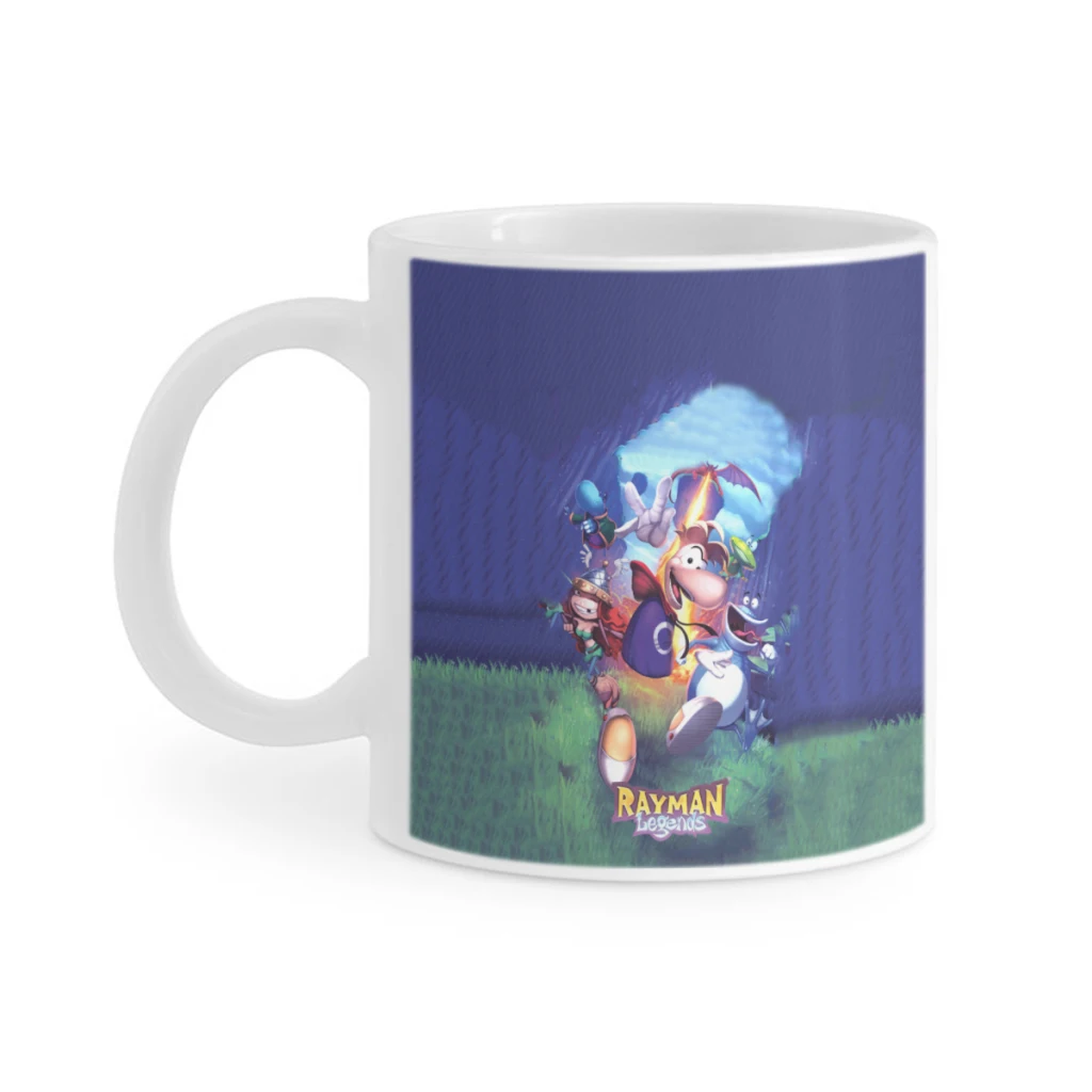 

New-Arrive-Cartoon-Rayman-Legends-Adventures-Game-Print Ceramics Coffee Mugs Tea Cup Milk Cups Gifts Drinkware Coffeeware