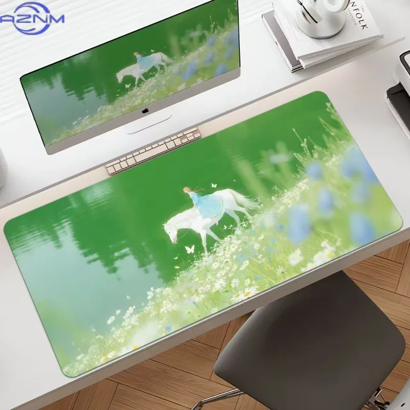 oversized mouse pad simple boys and girls e-sports game office  wrist guard computer desk mat