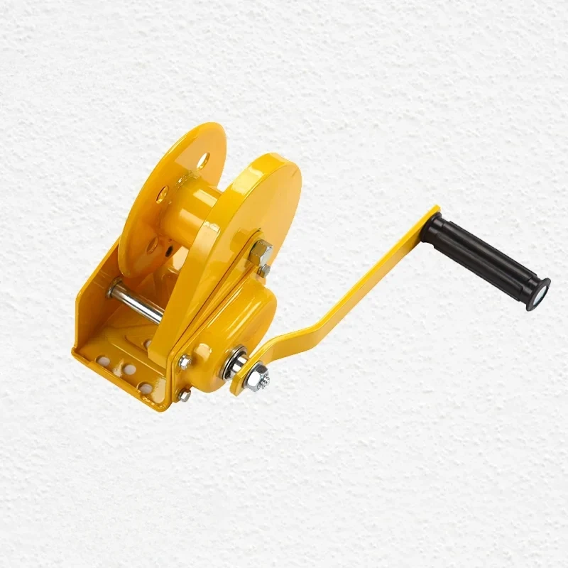 High Quality For Different Size Brake Hand Winch With Wire Rope Manual Brake Winch Lifting Winch