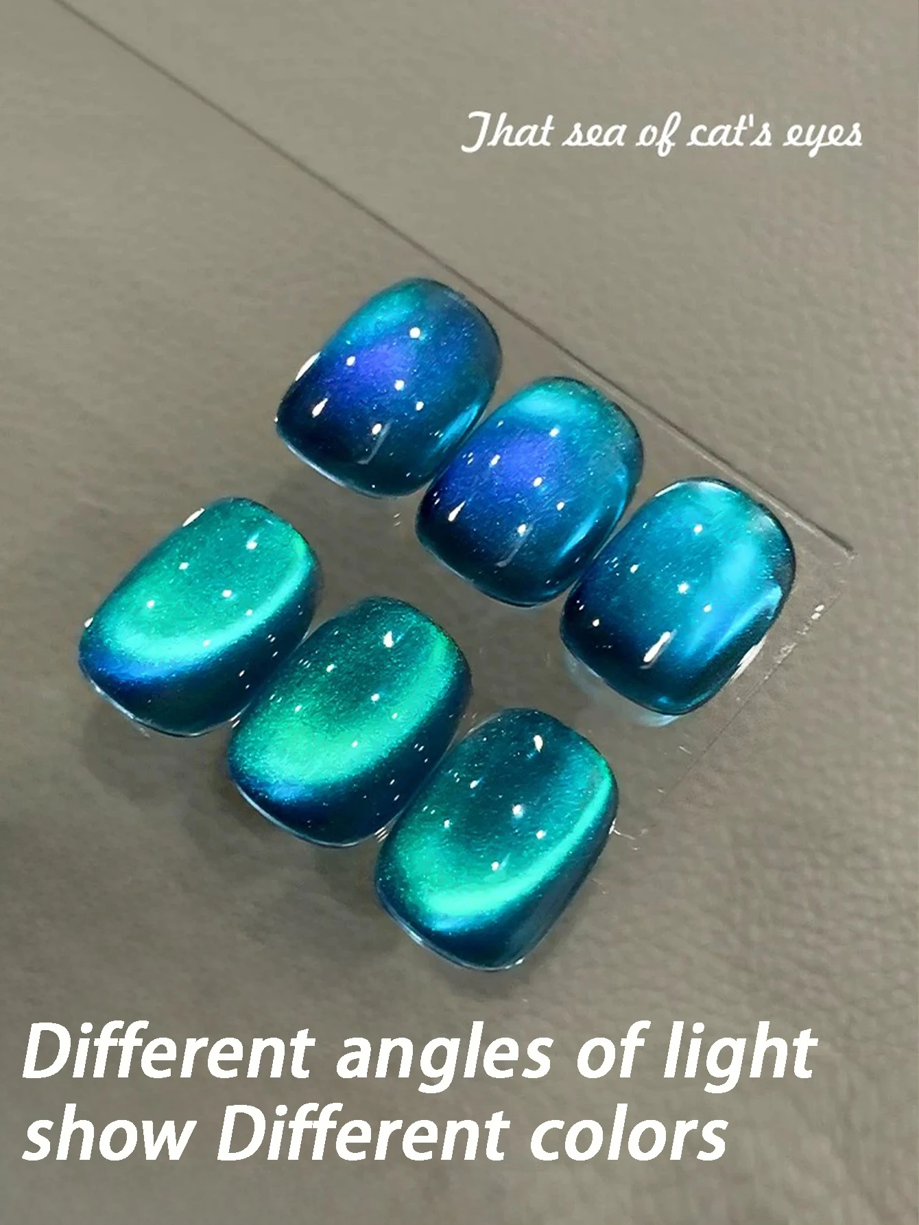 MN 1-12 قطعة 12 مللي الأزرق المحيط القط العين هلام طلاء الأظافر 2025 الشتاء الصيف مبيعا اللون الأزرق فلاش النعناع مامبو الزجاج الخرز