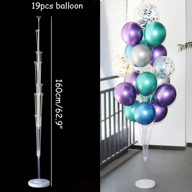 Balloons Stand Stick Tubes Wedding Birthday Party Decoration Balloon Support Kids Baby Shower Balons Accessories Supplies