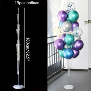 Stand Stick Balloons Tubes, Wedding Decoration, Birthday Party, Children Support, Baby Shower, Balloons Accessories Supplies 12 Main Sales Baby Shower - №12