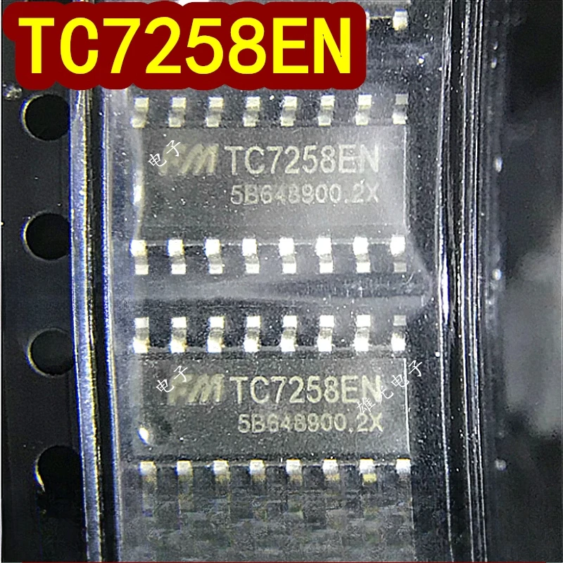 10PCS/LOT  TC7258EN TC7258  SOP16  8-channel LED Display Line Scanning Blanking Control Driver Chip