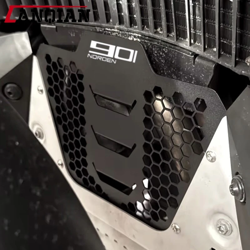 

For Husqvarna Norden 901 2022 2023 2024 2025 Motorcycle Engine Skid Plate Cover Downpipe Grille Protector 901 Norden Accessories