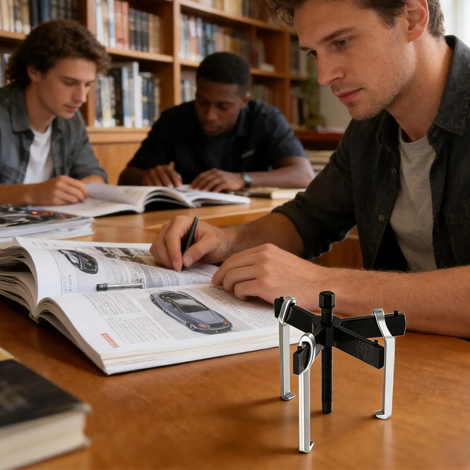 3ジョープーラー 4/6/8インチ 多機能ヘビーデューティー修理ツール ブレーキドラムプーラー メカニック用 オートバイ ATV ボート 車両用