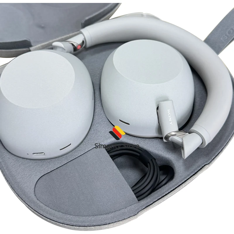 سماعات رأس سوني WH-1000XM6 الرائدة المانعة للضوضاء فوق الأذن، سماعات بلوتوث لاسلكية، صوت مميز عالي الدقة، راحة نهائية، تصميم قابل للطي، حافظة متينة، بطارية 30 ساعة، iOS وAndroid - أسود #6