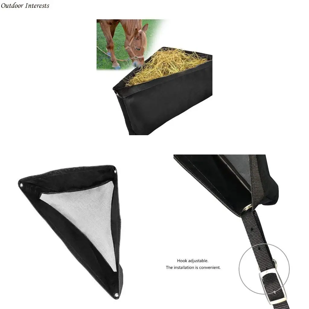 

Slow Feed Hays Net Corner Hays Feeder Hays Bag Hays Net Horse Slow Feeder Haynet Length with Hole Hanging Horse Feed Net 400C