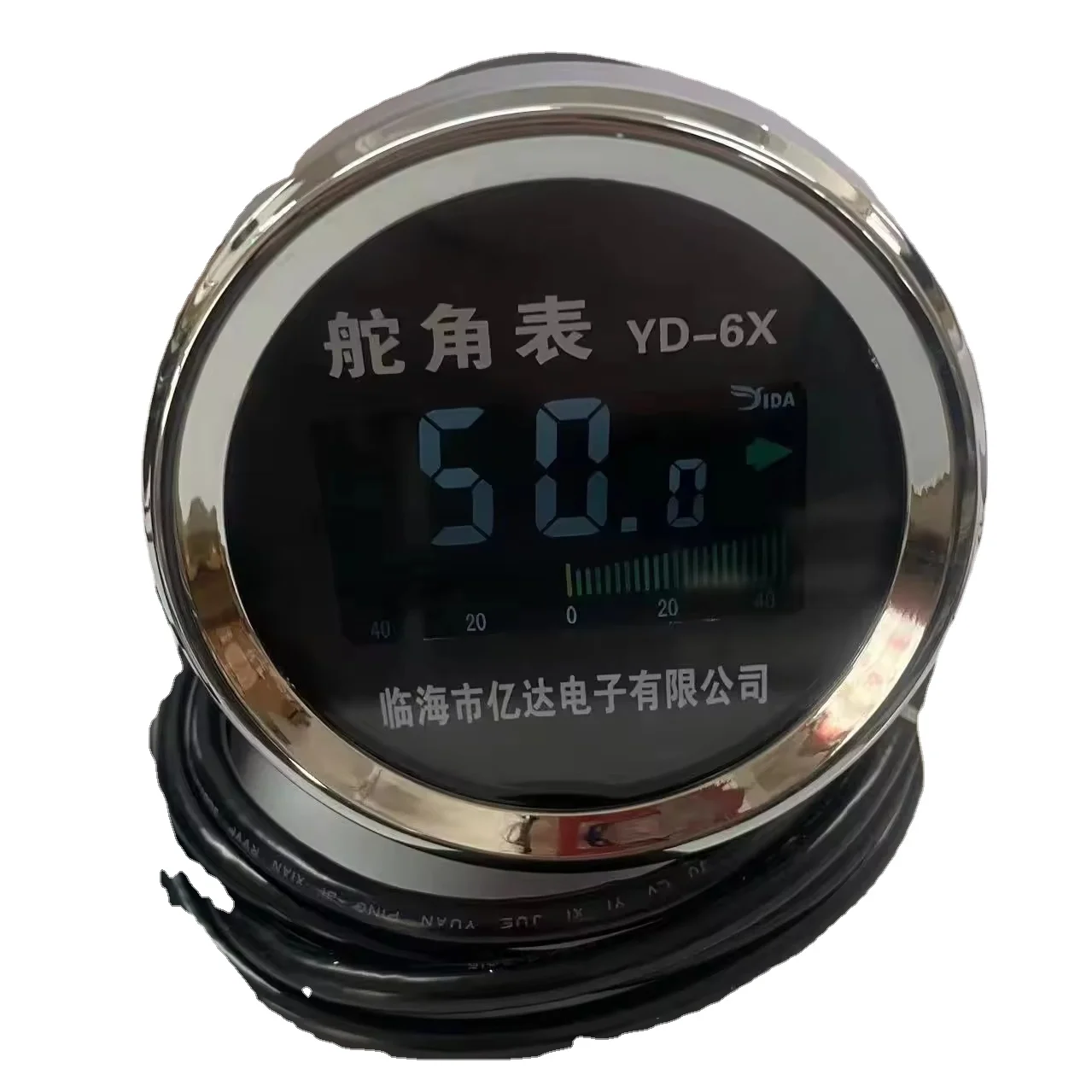 Rudder Angle Indicator Complete With Transmitter Marine Equipment Marine EquipmentSuitable for customized machinery
