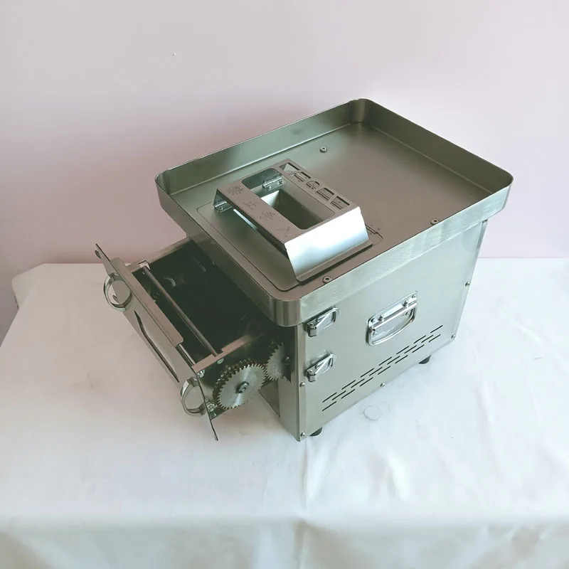 ماكينة تقطيع اللحوم، ماكينة تقطيع اللحوم السريعة، ماكينة تقطيع الخضروات الأوتوماتيكية للاستخدام المنزلي والتجاري