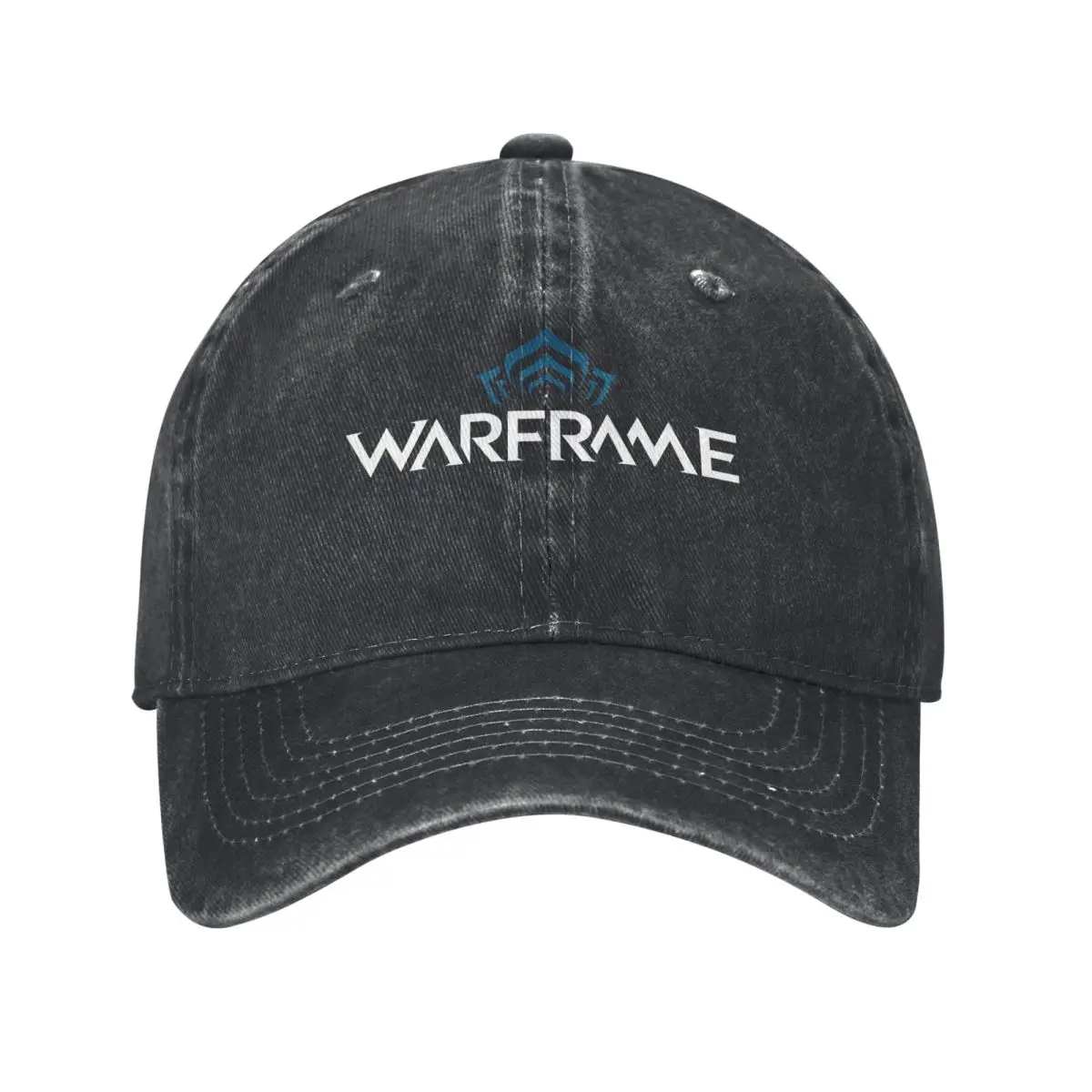 WARFRAME RPG MMO Logo Graphic Denim Hat Outdoor Adventures قبعات رجالية قبعة بيسبول للرجال #1