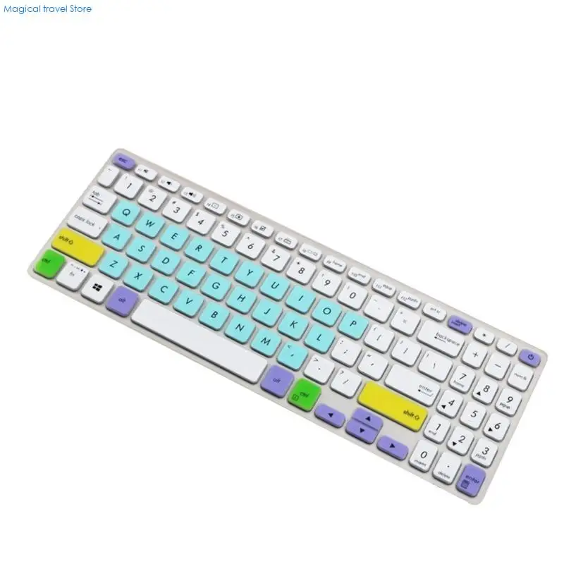 N2UB Thin Keyboards Cover for FL8700F S530UN Soft Touch Silicone Protective Skin