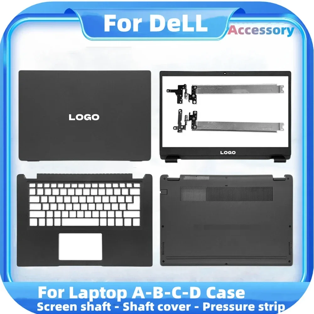 New LCD Back Cover For Dell Latitude 3410 E3410 Front Bezel/Palmrest/Bottom Case Hinges Housing Cover 0GMYC0 00MC2P 0VMY1K