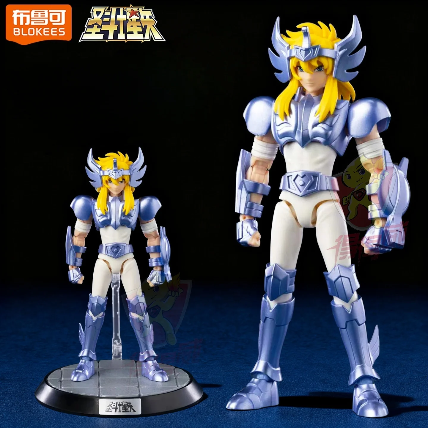 

Оригинальная фигурка Blokees Saint Seiya, игрушка Hyoga Camus Champion Class, сборная модель, комплект, модель, коллекция кукол, подарок