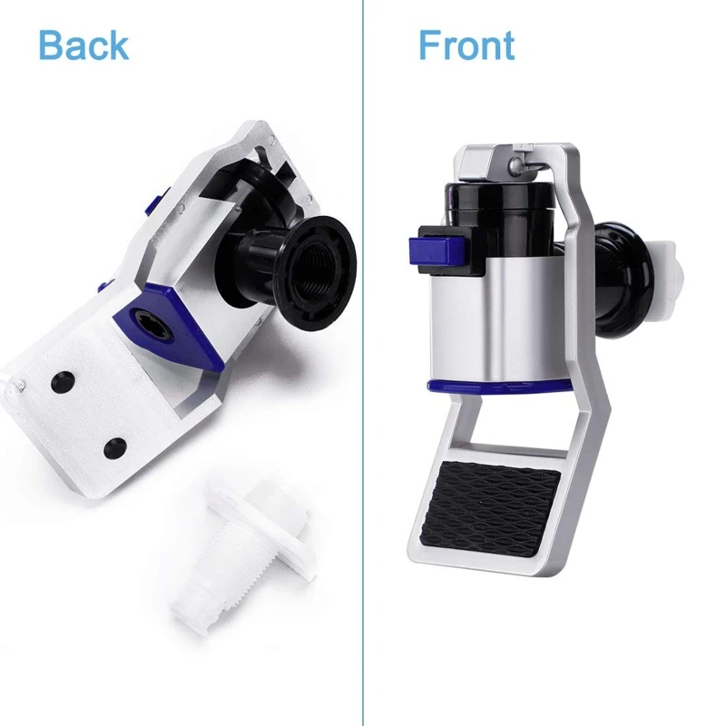 Rubinetto erogatore acqua da 2 pezzi rosso con blocco sicurezza per bambini adatto per sostituzione erogatore