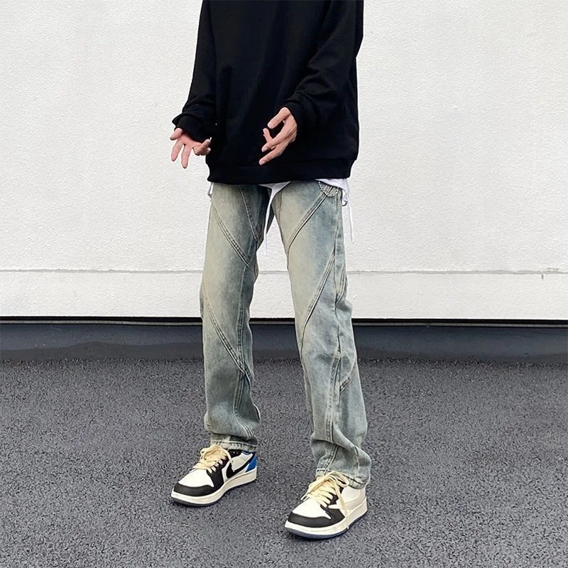 ICCLEK New Men's  Casual Jeans