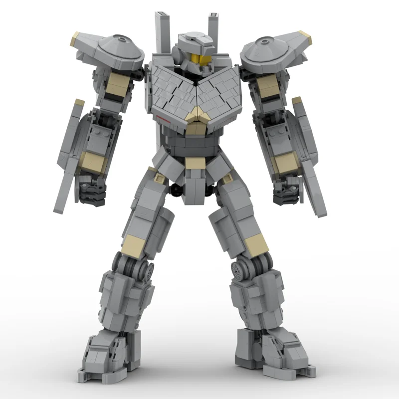 1216PCS MOC Creative Model Pacific Rim Striker Eureka Premium Display Assembly Building Blocks DIY Gift Collectible Building Set