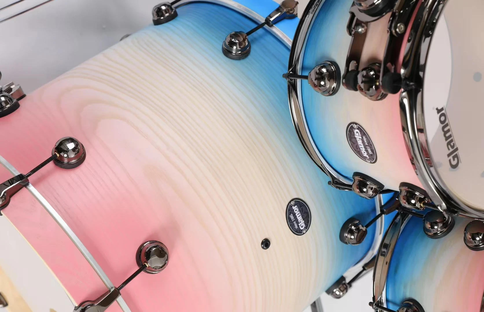 بريق طبل آلة موسيقية Enom 3 سلسلة قوس قزح انفجار نمط مجموعة طبلة مجموعات الطبول المهنية الحديثة