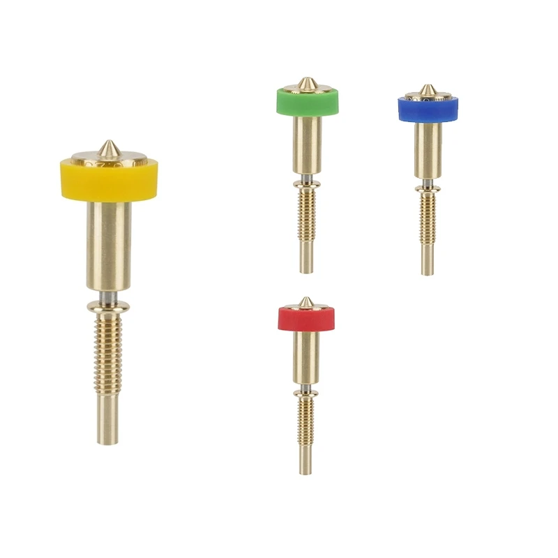 For Revo Hotend Extruder 0.25Mm 0.4Mm 0.6Mm 0.8Mm 3D Printer Integrated Nozzles Brass Nozzle