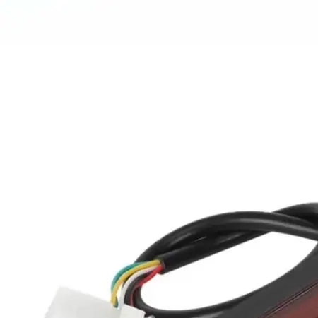 Commuting Night Riding Rear Brake Light Reflector Cover Reflective Tail Light For Safety 68.4 Grams ABS Plastic Outdoor Use