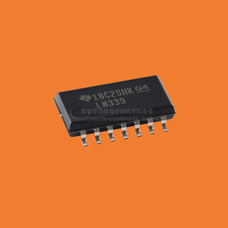 10PCS/original genuine LM339NSR SOIC-14 four-way differential comparator chip