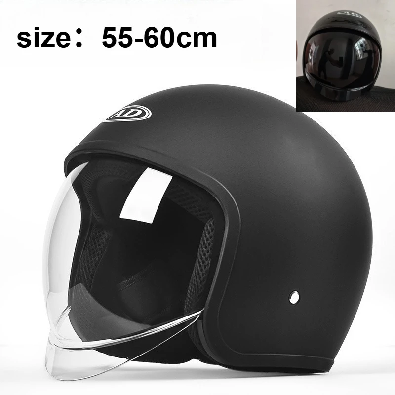 

AD мотоциклетный шлем, мужской и женский универсальный четырехсезонный универсальный полушлем, зимний защитный шлем»),블비헬 Brug