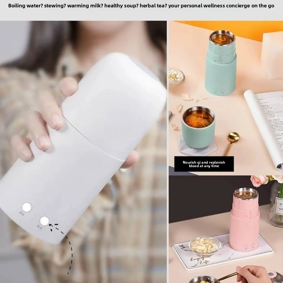 Electric cup office boiling water small health cup multi-function automatic mini portable cup