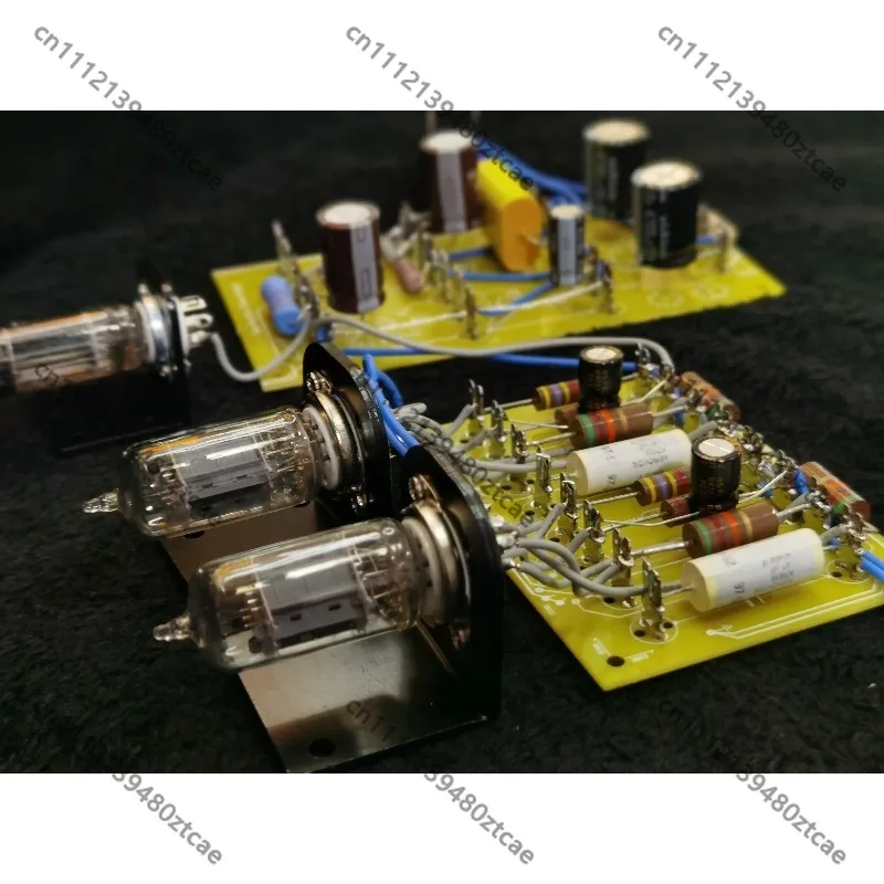 Stereo Hifi Tube Preamp Hand-assembled Circuit Component Set For Audio Sound Equipment Upgrade Spare Parts