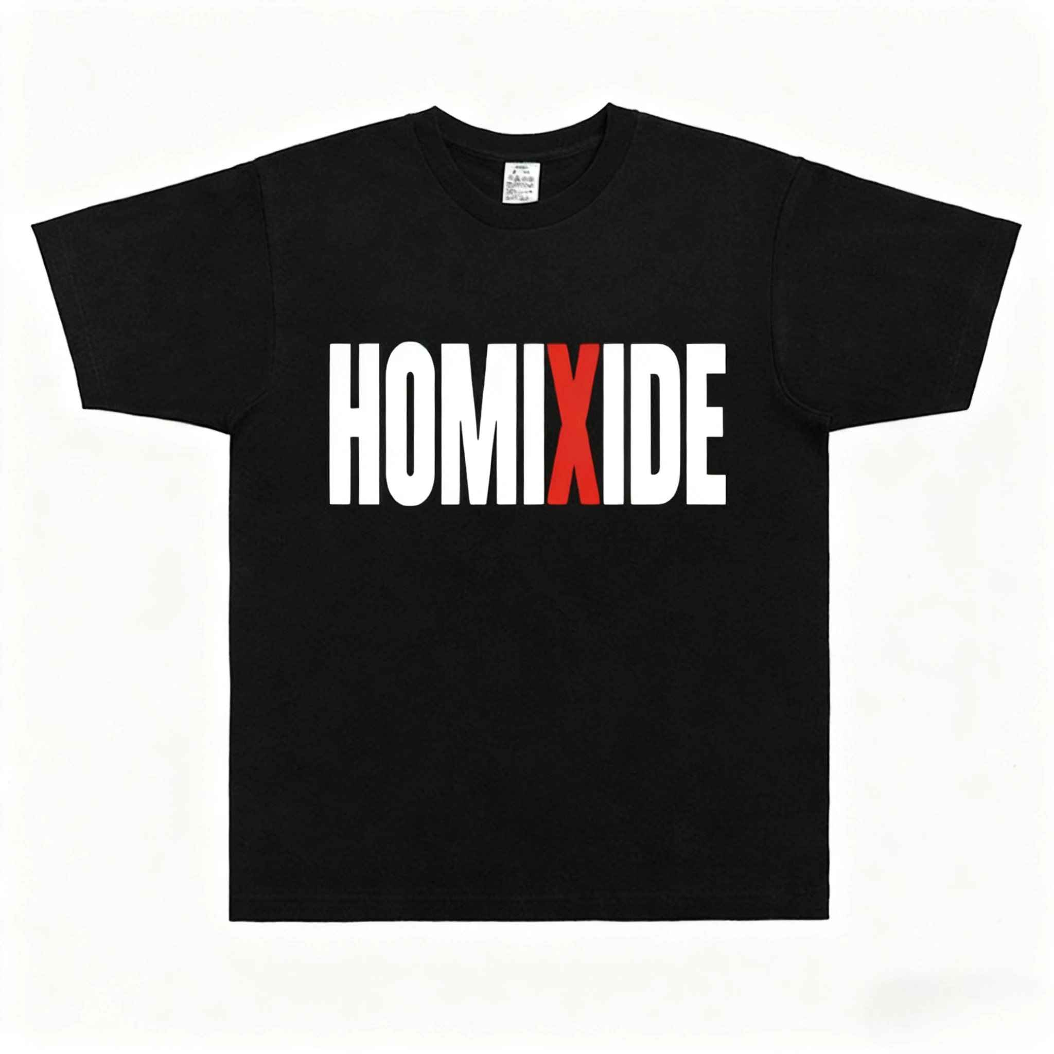 

Rapper Homixide Gang Graphic T-shirt Playboi Carti Opium Merch Tshirt Men Women Hip Hop Oversized T Shirts Male Cotton Tops Tees