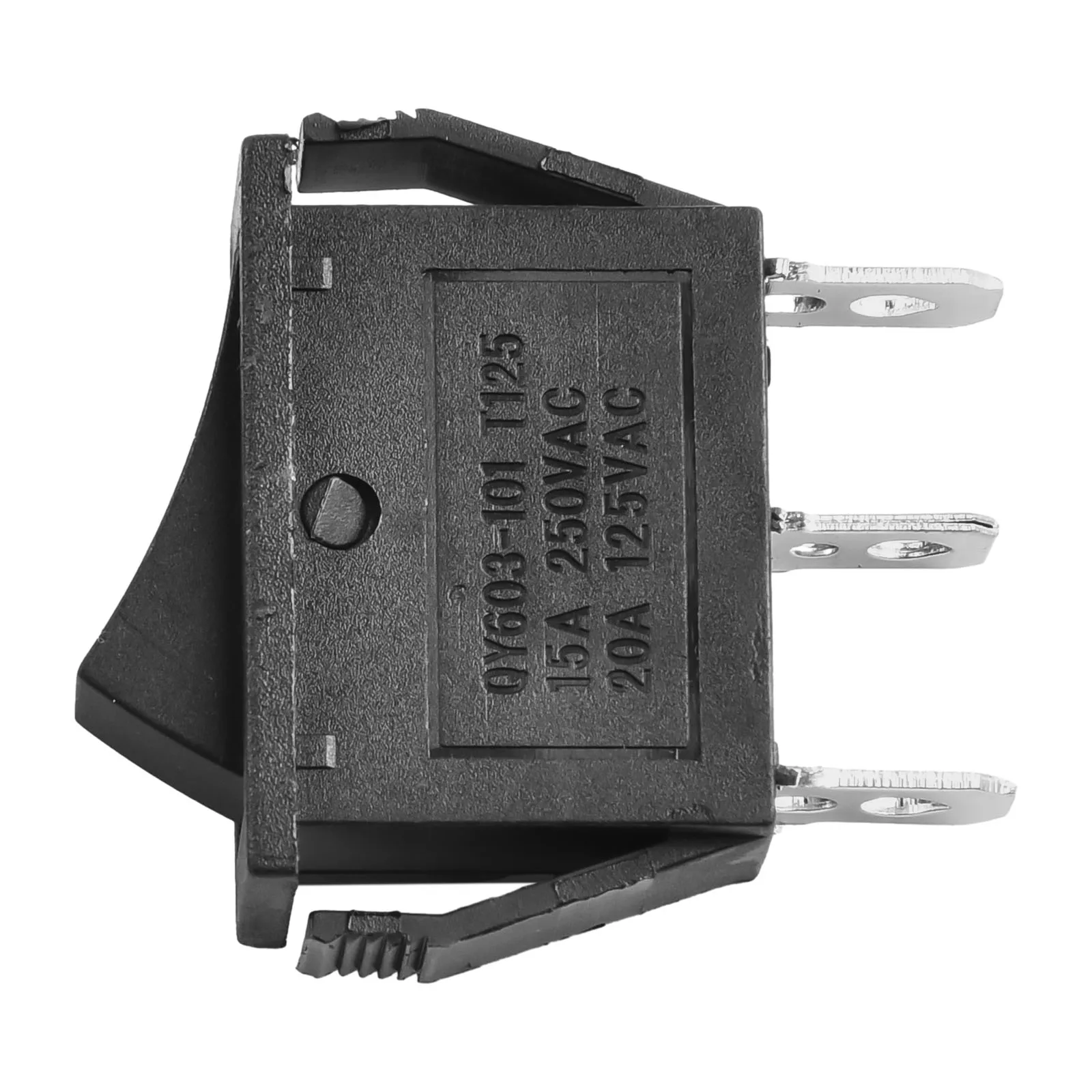 

SPDT 3-позиционный прямоугольный кулисный переключатель, 3-контактный, 16 А, 250 В переменного тока, подходит для автомобильных морских приборных панелей, 2 шт.