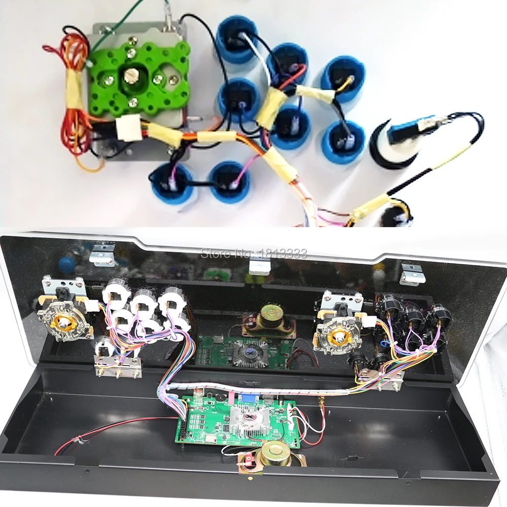 Großhandel Saga 3d Pandora Game Box Kabelbaum 28-poliger Schlaf adapter Kabel 20-poliger Stecker DIY Arcade Joystick Konsolen schrank – Detail 6
