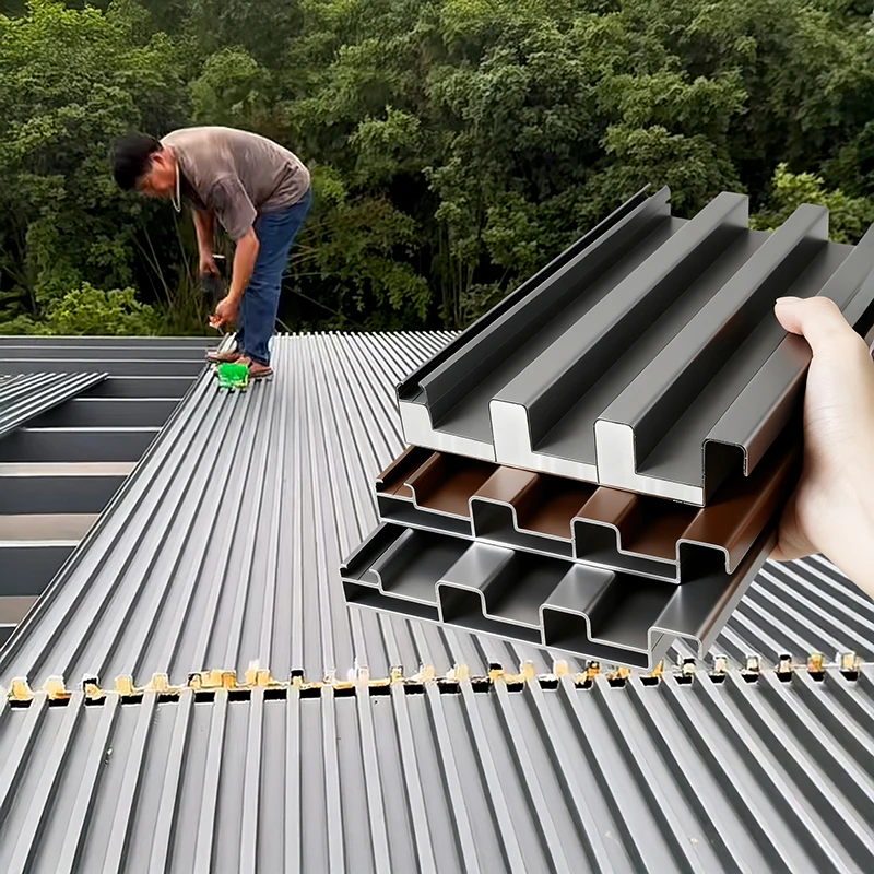 

Двухслойная изолированная крыши из алюминиевого сплава Great Wall, энергоэффективная кровельная плитка с навесом для солнечной комнаты для улучшения дома