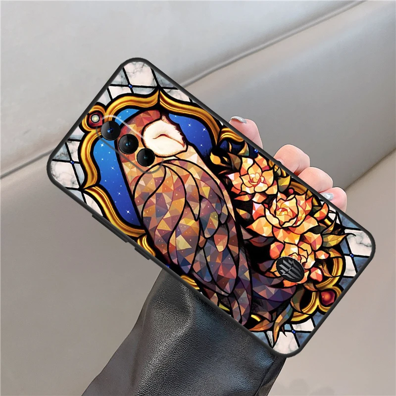 Stained Glass Painting Phone Case For Nubia Red Magic 6 Pro 7 Pro 8 Pro 8S Pro Plus 5S 6S 7S 6R 5G Back Cover