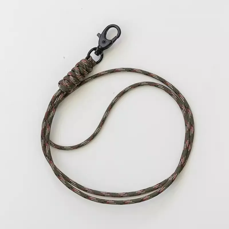 

Factory Direct Sale Handmade Woven Anti-loss Lanyard with Buckle, Can Hang Keys, Work ID, and Mobile Phone
