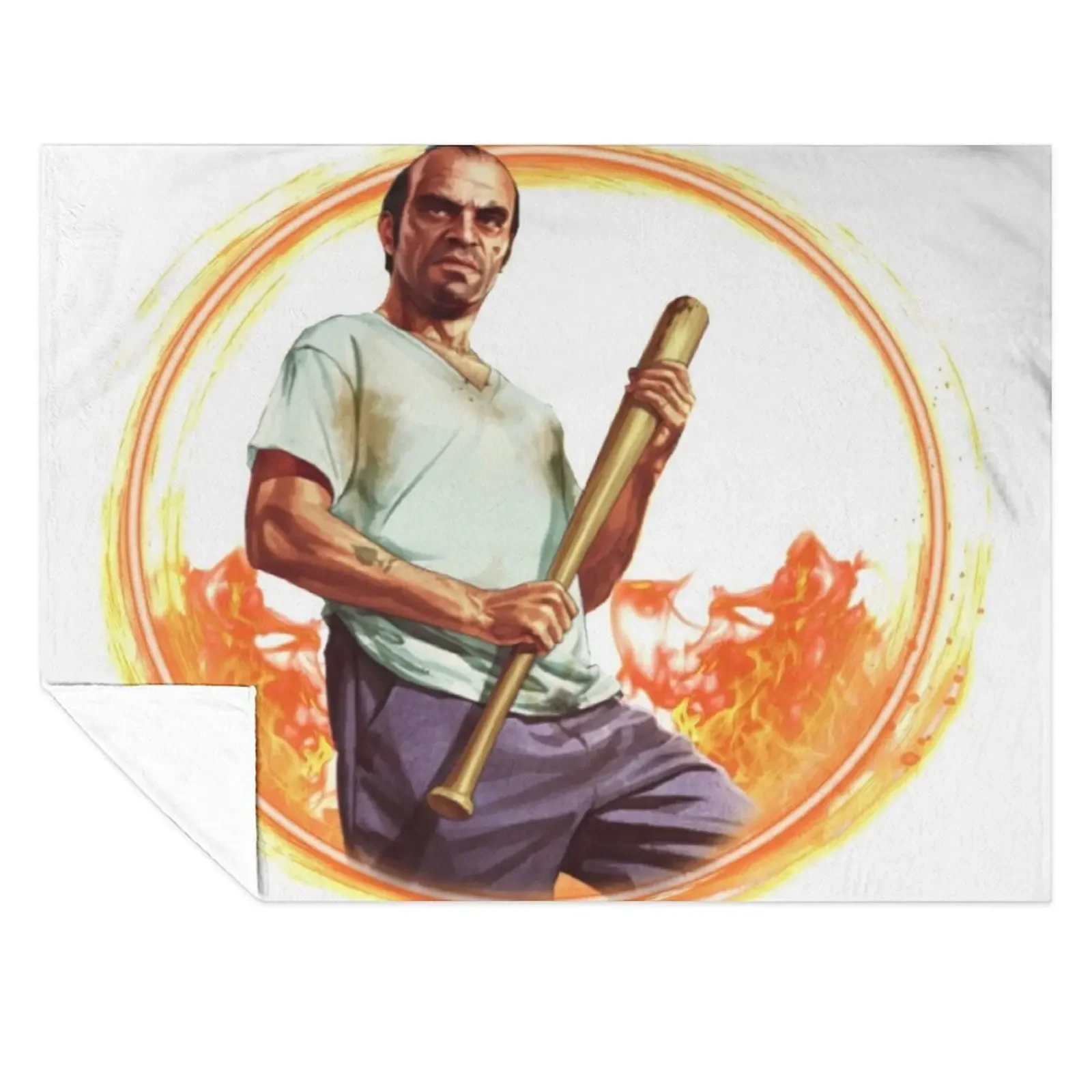 

Trevor GTA 5 Throw Blanket For Sofa Thin valentine gift ideas Travel Plaid on the sofa Blankets