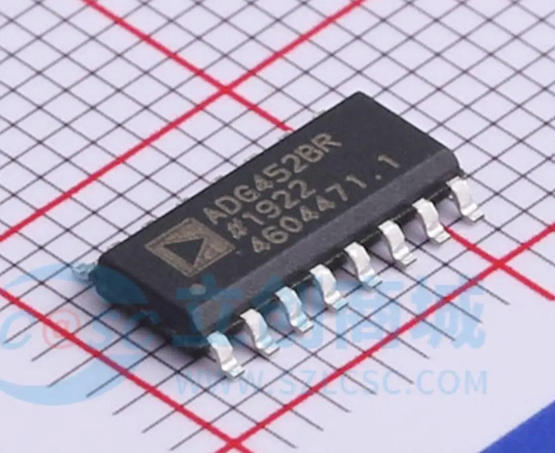 

3 шт. ADG452BRZ SOP-16 100% новый оригинальный набор микросхем IC электронный компонент SMD