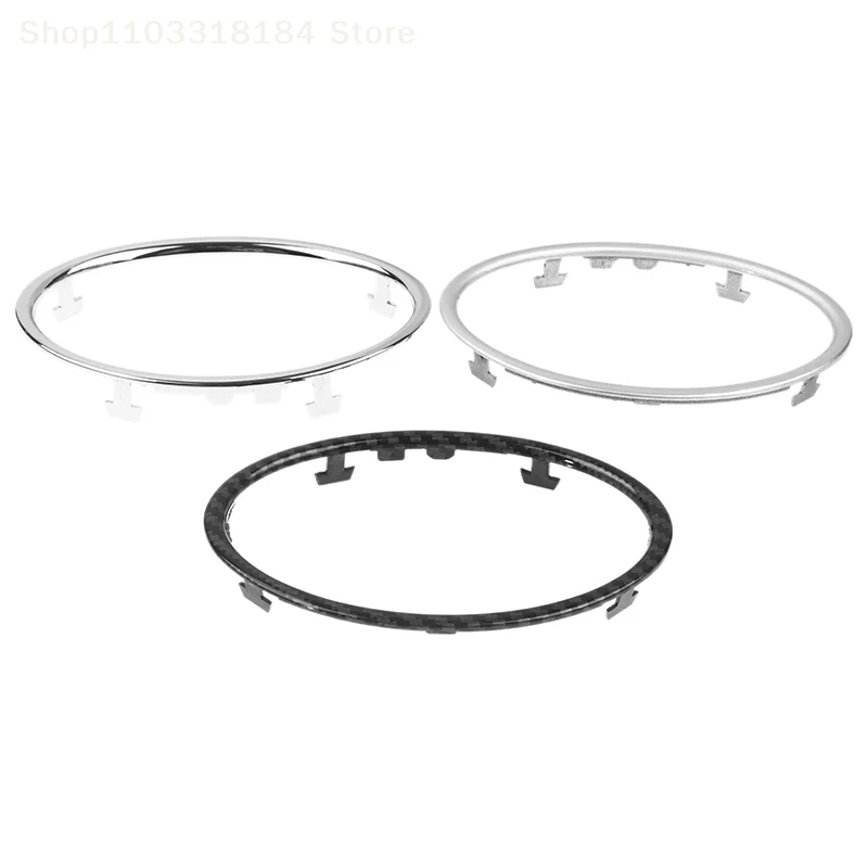 Set di 4 adesivi per ornamenti per prese di rivestimento dell'aria condizionata per aggiornamenti auto Focus 2 MK2 2009-2013