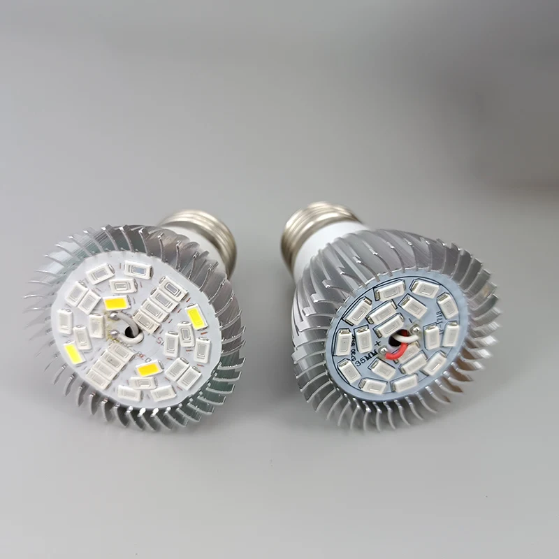 

18LED 28 LED yellow or red blue light Grow Bulb E27 Hydroponic Growth Light Full Spectrum Sunlight Flower Plan Growing Lamp