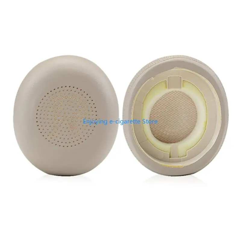 Premium-Ohrpolster aus Proteinleder, kompatibel mit Evolve2 40 (40UC 40MS), Evolve2 65 (65MS 65UC USB), Kopfhörer-Ohrenschützer – Detail 2