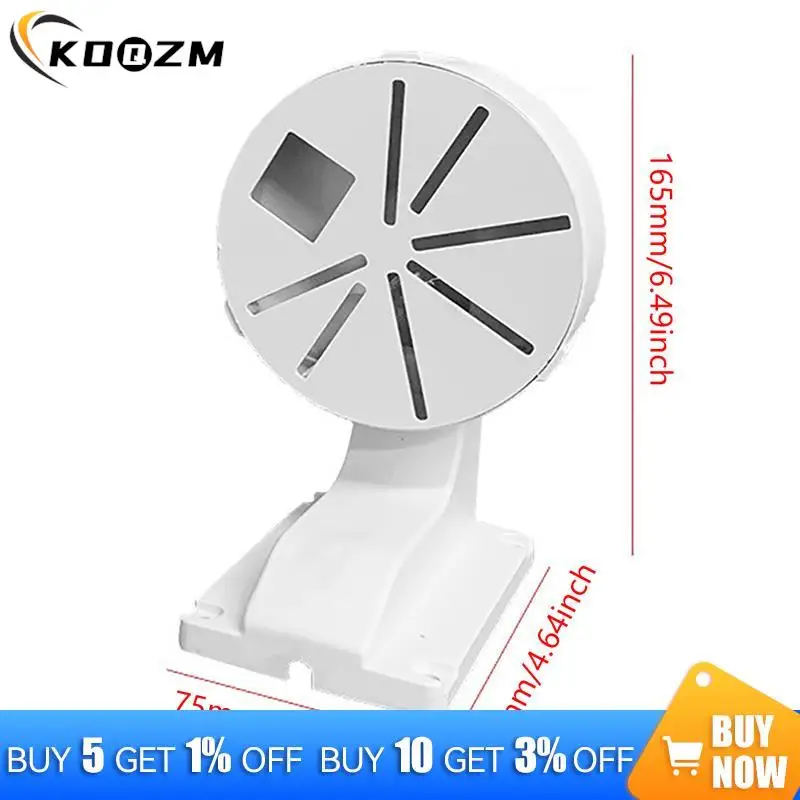 Indoor e Outdoor Suporte de Câmera Dome, Vigilância CCTV Acessórios, Plástico Tipo L, Durável Segurança Wall Mount, Casa e Escritório, 1PC