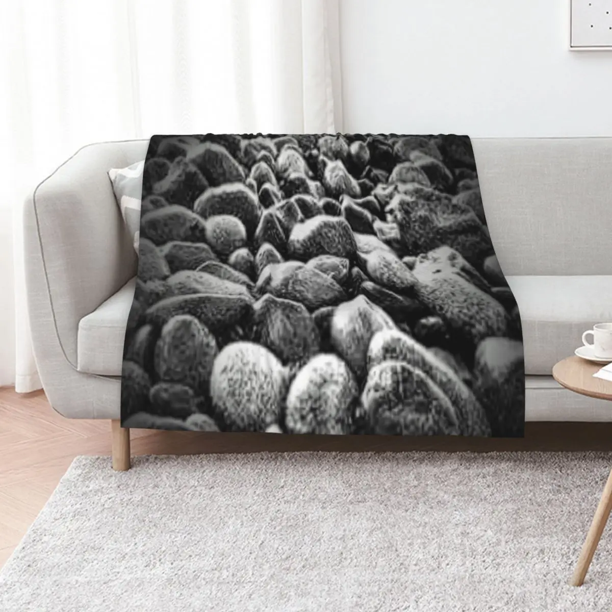 

Rocks Throw Blanket Weighted Multi-Purpose Polar Thin Blankets