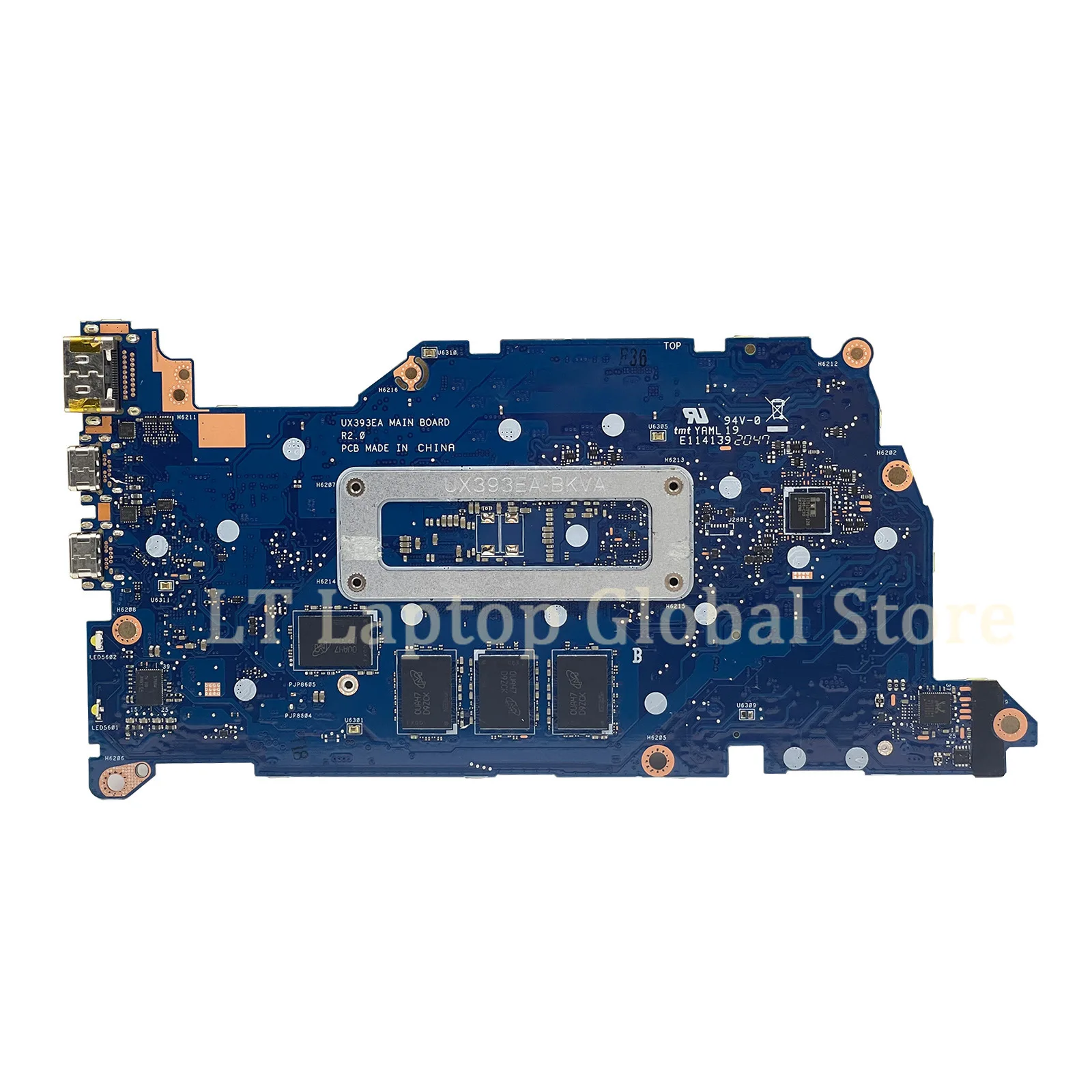 ZenBook S support asus laptop mainboard UX393EA motherboard ux393 ux393ea with cpu i5 i7 intel 11th 8G/16gb ram DDR4